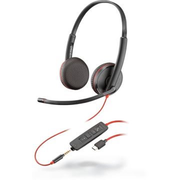 Poly Blackwire C3225 USB-C - Stereo Headset
