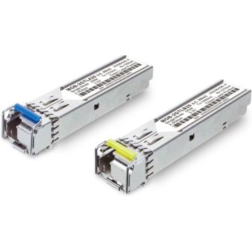 PLANET 2.5G SFP Transceiver (TX:1310nm RX:1550nm,DDM) - 20km