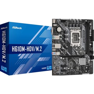 ASROCK H610M-HDV/M.2 - Moederbord