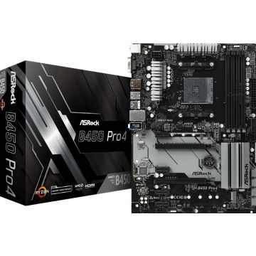Asrock B450 Pro4 - Moederbord