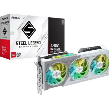 ASRock Radeon RX 9060 XT Steel Legend OC 16GB - Videokaart