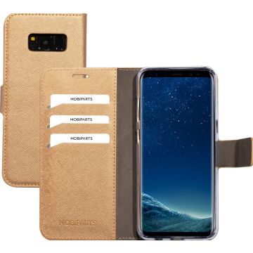 Mobiparts Saffiano Wallet Case Samsung Galaxy S8 - Smartphonehoesje