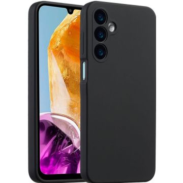 Accezz Liquid Silicone Backcover Samsung Galaxy A16 (5G) - Zwart