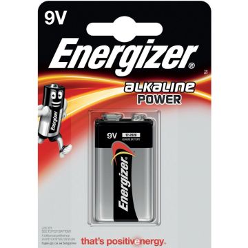 Energizer Alkaline Power - Batterij 9V