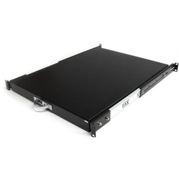 StarTech.com 1U 56cm Diepe Uitschuifbare Plank Serverrack Serverkast - Legplank rack