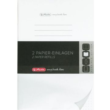 Herlitz Refill flex A5 2x40 Pag. punktiert FSC Mix