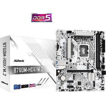 ASROCK B760M-HDV/M.2 - Moederbord