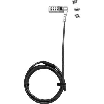 DICOTA Security Combination Lock Exchangeable TNW Head - Beveiligingskabelslot