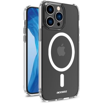 Accezz Clear Backcover met MagSafe iPhone 14 Pro - Transparant