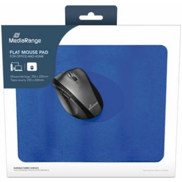 MediaRange Mausunterlage plat 250x220x3mm blauw