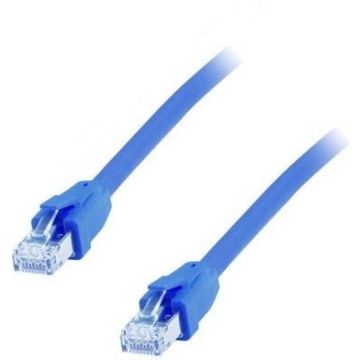 Equip Patchkabel Cat8.1 S/FTP 2xRJ45 5.00m blau LSZH