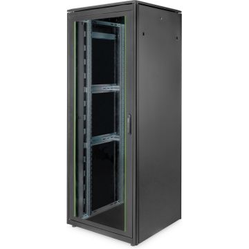 42U nw cbnt 2053x800x800mm blk glass dr