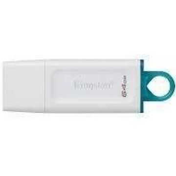 Stick Kingston DT Exodia 64GB USB 3.0 White USB3.2 Gen1, White+Teal