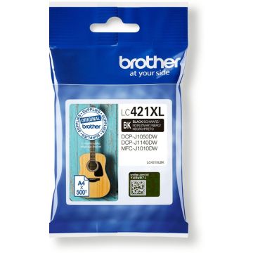 Brother LC421XLBK - Hoog rendement