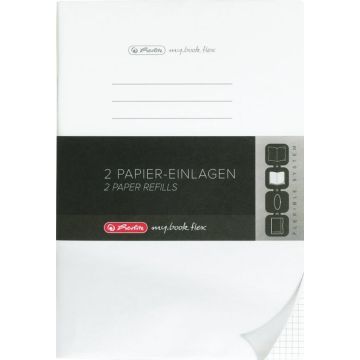 Herlitz Refill flex A4 2x40 Pag. kariert FSC Mix