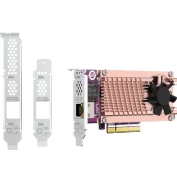QNAP QM2-2P10G1TB - Controller voor opslag