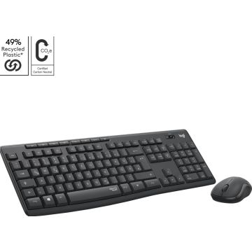 Logitech MK295 Silent - Toetsenbord en muis set