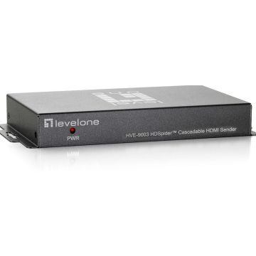 LevelOne HDSpider HVE-9003 HDMI Cat.5 Sender Cascadable - Video-uitbreider