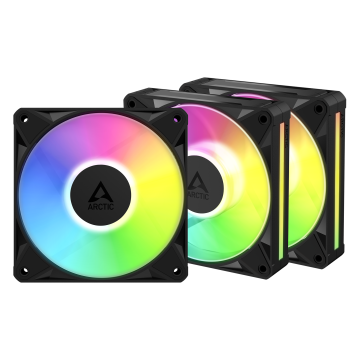 ARCTIC BioniX P14 A-RGB 3-pack Black - Ventilator