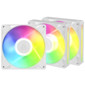 ARCTIC BioniX P14 A-RGB 3-pack White - Ventilator
