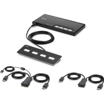 Belkin Modular Secure Dual Head - KVM-schakelaar