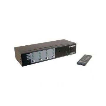 C2G TruLink 4x4 UXGA Video/Audio Matrix Switch with 3.5mm Audio - Video/audio-schakelaar