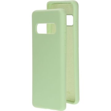 Mobiparts Silicone Cover Samsung Galaxy S10 - Smartphonehoesje