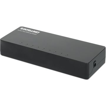 INTELLINET Desktop 8-Port Fast Ethernet Switch zwart