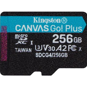 Kingston Canvas Go! Plus Gen 4 256GB - Flashgeheugenkaart