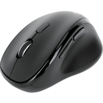 MANHATTAN Ergonomische Funkmaus USB-A/C 6 toetsen + Mausrad
