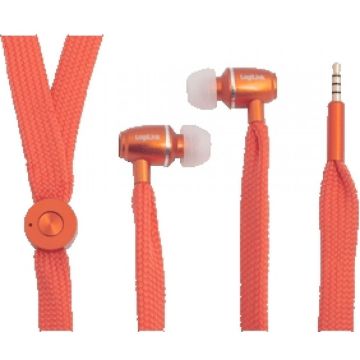LogiLink Stereo In-Ear Headphones with Microphone - Koptelefoon