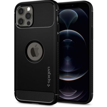 Spigen Rugged Armor - Achterzijde behuizing voor mobiele telefoon