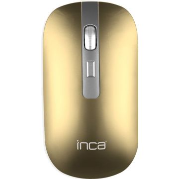 INCA Maus IWM-531RS Bluetooth & Wirel.,Akku,Spec.Metallic Si
