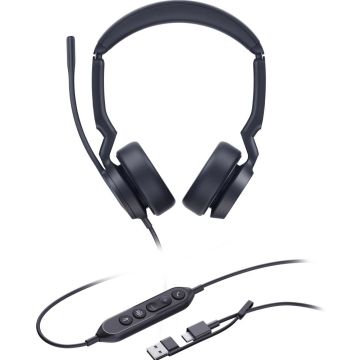 Yealink UH44 Dual Teams USB-C/A - headset