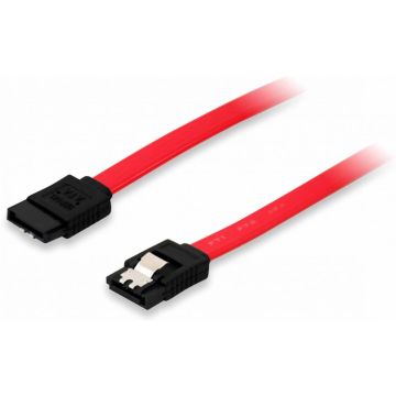 Equip 111800 SATA internal flat cable [0,5m, w/ metal latch, straight version]