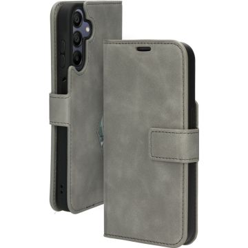 Kenmerken: Classic Wallet Case met extra opbergvak aan de achterkant Tijdloze kleur Granite Grey: gemaakt voor de moderne levensstijl. Het ontwerp heeft een soft-touch afwerking en is 100% functioneel Ontwerp: functioneel, uitstekende pasvorm en zeer slan