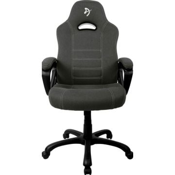 Arozzi Gaming stoel Enzo zwart./grijs - Woven Fabric Grey Logo