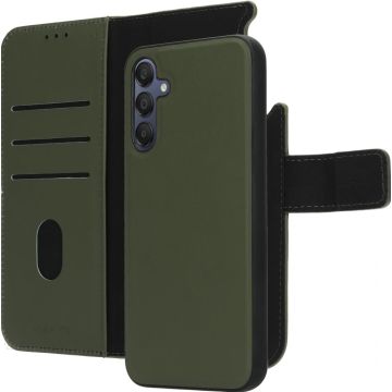 Mobiparts Leather 2 in 1 Wallet Case Samsung Galaxy A15 Green (Galaxy A15 5G) Groen
