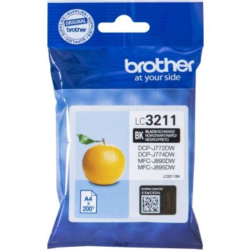 Brother LC3211BK - Zwart