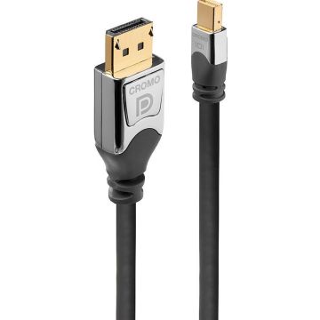 Lindy Mini-DisplayPort an DisplayPort Kabel CROMO 0.5m