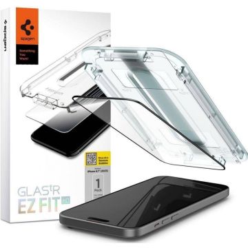 Spigen GLAS.tR EZ Fit - Schermbeschermer voor mobiele telefoon