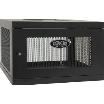 Eaton Tripp Lite Series 6U Wall Mount Rack Enclosure Cabinet Knock Down wDoors & Sides - Rack kast