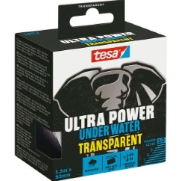 tesa Ultra Power Under Water Band 1.5m 50mm transparant