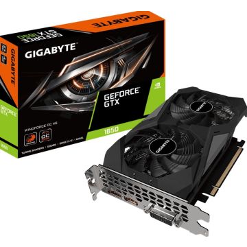 Gigabyte GeForce GTX 1650 D6 WindForce OC 4G - Grafische kaart