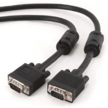 gembird Premium VGA HD15M doppelt 15m Kabel, schwarze