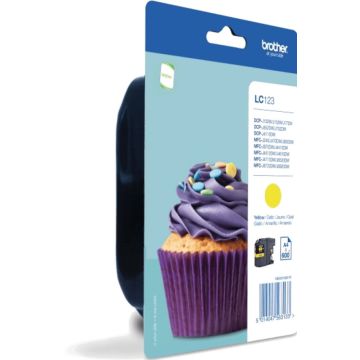 Brother LC123Y - Hoog rendement