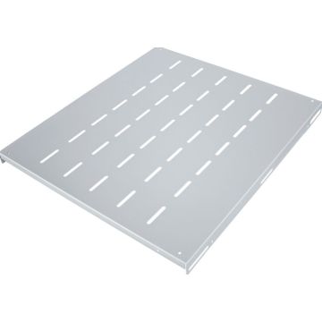 Vast Plateau, 19-Inch, 1HE, 345mm, 50Kg, Grijs