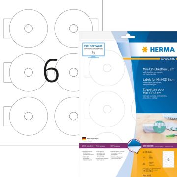 Herma 8619 -  CD-etiketten mini