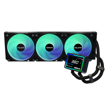 Asrock Challenger 360 Digital Black - Waterkoeler