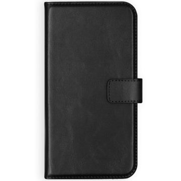 Selencia Echt Lederen Bookcase Samsung Galaxy A42 - Zwart